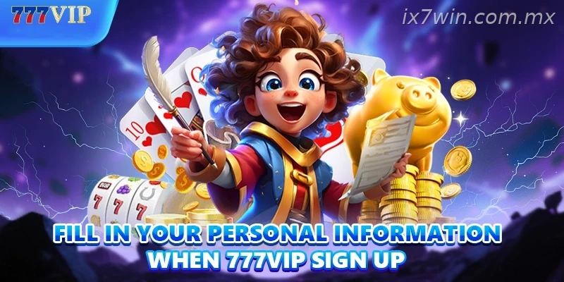 IX7 Sign Up India personal information and account setup