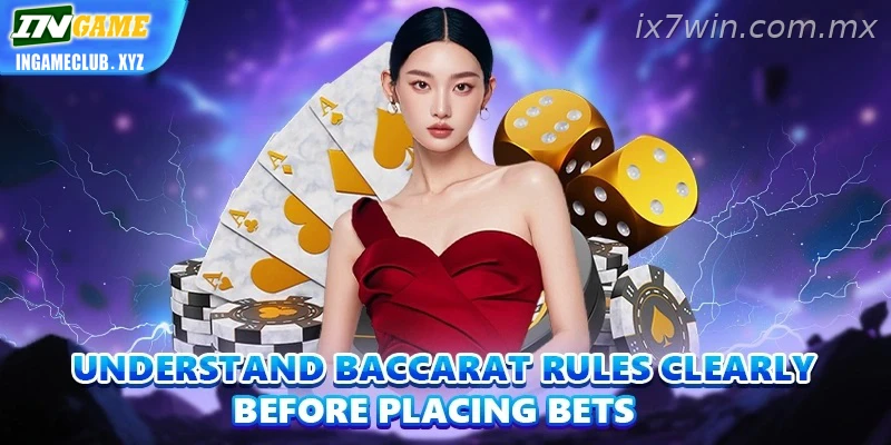 IX7 Baccarat India Banker Player Tie rules explained